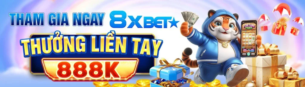 Khuyến mãi 8XBET hấp dẫn thu hút người chơi 2026